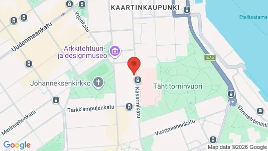 Apartments for rent i Helsinki Eteläinen - kort over placeringen
