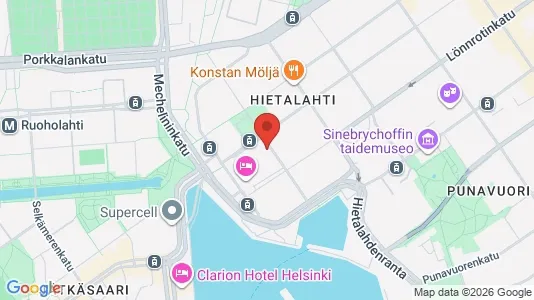 Apartments for rent i Helsinki Eteläinen - kort over placeringen