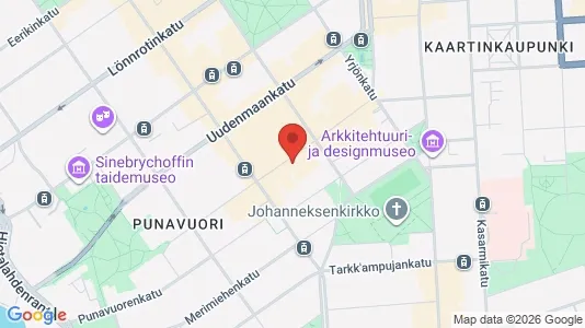 Apartments for rent i Helsinki Eteläinen - kort over placeringen
