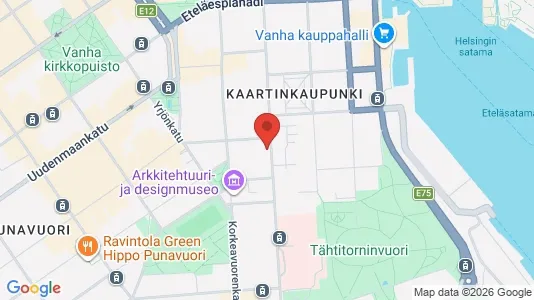 Apartments for rent i Helsinki Eteläinen - kort over placeringen