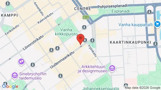 Apartments for rent i Helsinki Eteläinen - kort over placeringen