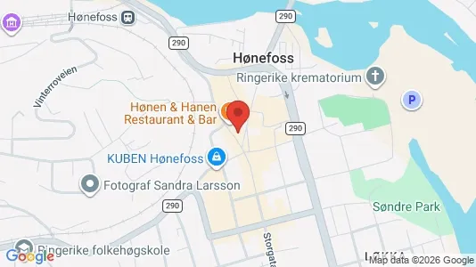 Apartments for rent i Ringerike - kort over placeringen