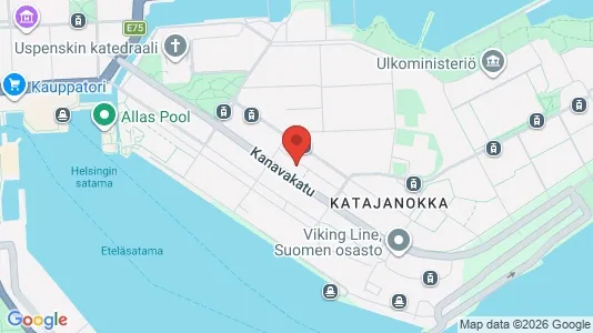 Apartments for rent i Helsinki Eteläinen - kort over placeringen