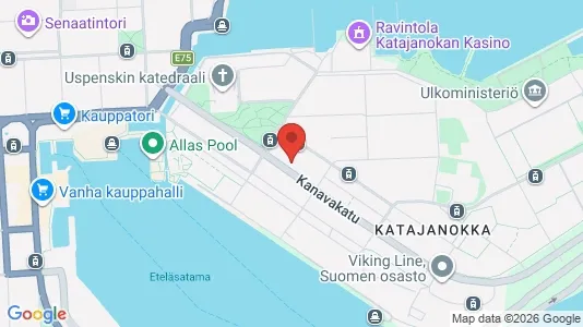 Apartments for rent i Helsinki Eteläinen - kort over placeringen
