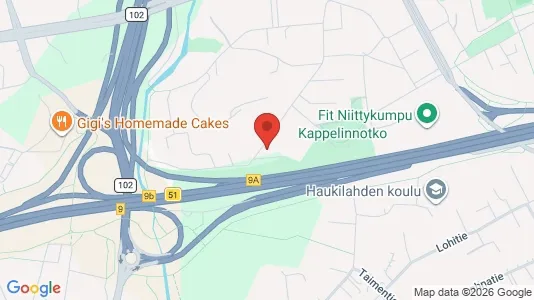 Apartments for rent i Espoo - kort over placeringen