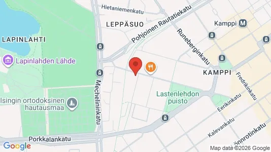 Apartments for rent i Helsinki Eteläinen - kort over placeringen