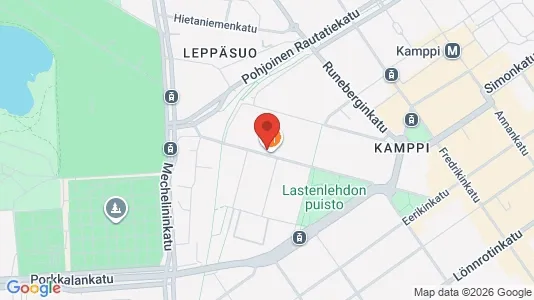 Apartments for rent i Helsinki Eteläinen - kort over placeringen