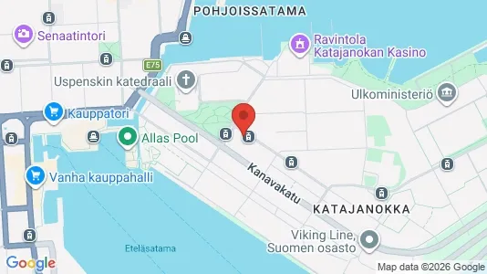 Apartments for rent i Helsinki Eteläinen - kort over placeringen