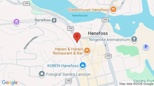 Apartments for rent i Ringerike - kort over placeringen