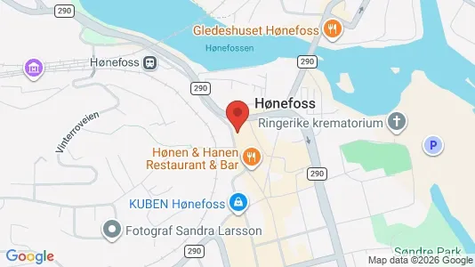 Apartments for rent i Ringerike - kort over placeringen