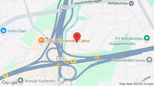 Apartments for rent i Espoo - kort over placeringen