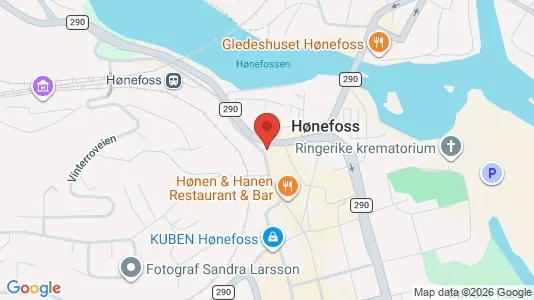 Apartments for rent i Ringerike - kort over placeringen