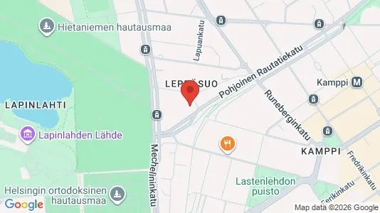 Apartments for rent i Helsinki Eteläinen - kort over placeringen