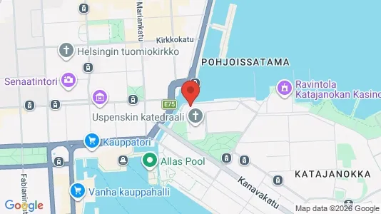 Apartments for rent i Helsinki Eteläinen - kort over placeringen