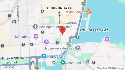 Apartments for rent i Helsinki Eteläinen - kort over placeringen