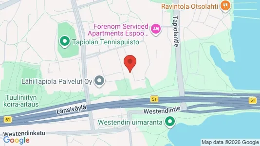 Apartments for rent i Espoo - kort over placeringen