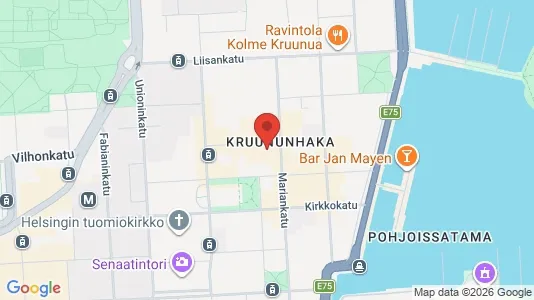 Apartments for rent i Helsinki Eteläinen - kort over placeringen