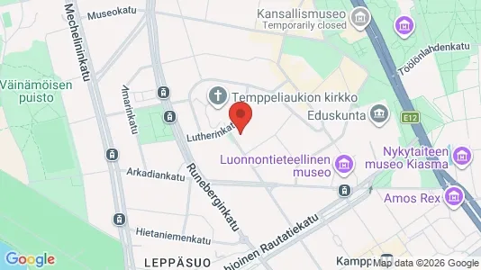 Apartments for rent i Helsinki Eteläinen - kort over placeringen