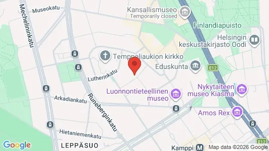Apartments for rent i Helsinki Eteläinen - kort over placeringen