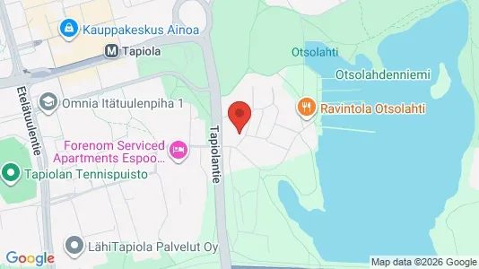 Apartments for rent i Espoo - kort over placeringen
