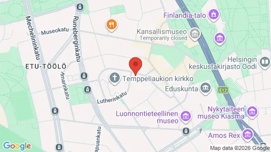 Apartments for rent i Helsinki Eteläinen - kort over placeringen