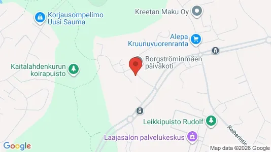Apartments for rent i Helsinki Kaakkoinen - kort over placeringen