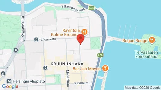 Apartments for rent i Helsinki Eteläinen - kort over placeringen
