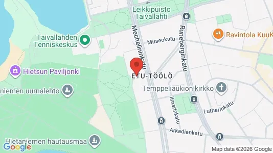 Apartments for rent i Helsinki Eteläinen - kort over placeringen