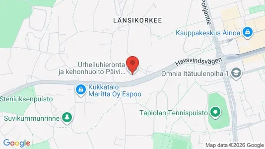 Apartments for rent i Espoo - kort over placeringen