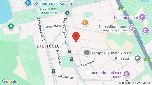 Apartments for rent i Helsinki Eteläinen - kort over placeringen