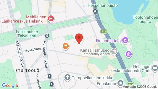 Apartments for rent i Helsinki Eteläinen - kort over placeringen