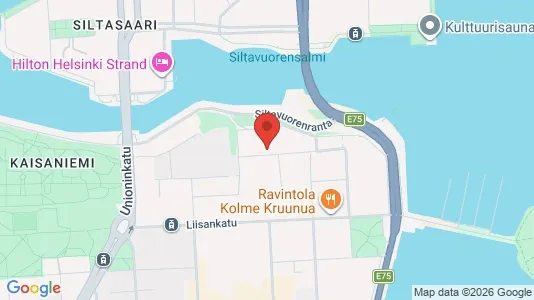 Apartments for rent i Helsinki Eteläinen - kort over placeringen