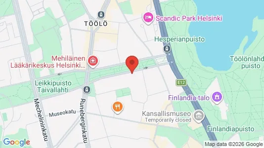 Apartments for rent i Helsinki Eteläinen - kort over placeringen
