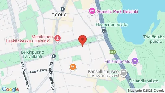 Apartments for rent i Helsinki Eteläinen - kort over placeringen
