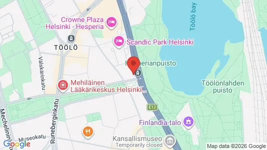 Apartments for rent i Helsinki Eteläinen - kort over placeringen