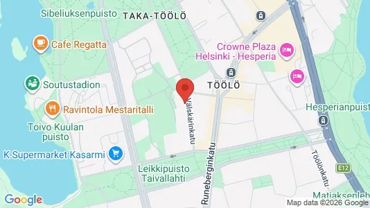 Apartments for rent i Helsinki Eteläinen - kort over placeringen