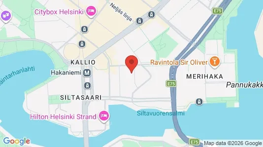 Apartments for rent i Helsinki Keskinen - kort over placeringen