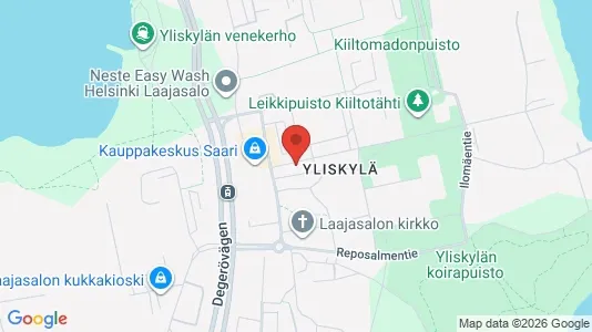 Apartments for rent i Helsinki Kaakkoinen - kort over placeringen