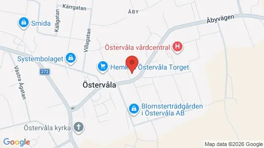 Apartments for rent i Heby - kort over placeringen