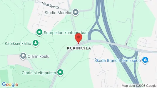 Apartments for rent i Espoo - kort over placeringen