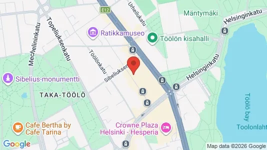 Apartments for rent i Helsinki Eteläinen - kort over placeringen