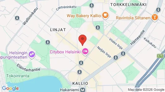 Apartments for rent i Helsinki Keskinen - kort over placeringen