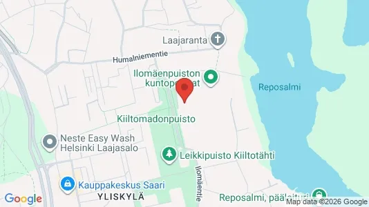 Apartments for rent i Helsinki Kaakkoinen - kort over placeringen