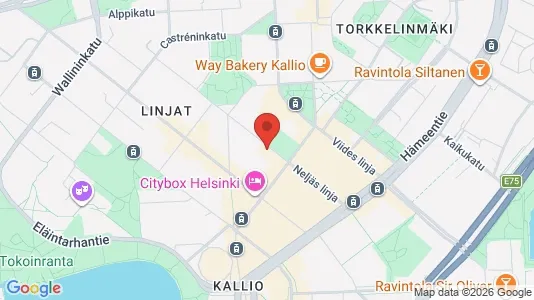 Apartments for rent i Helsinki Keskinen - kort over placeringen