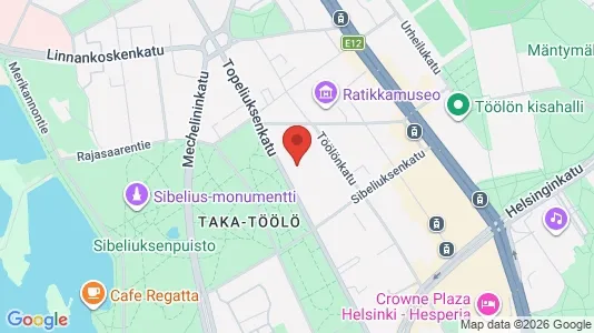 Apartments for rent i Helsinki Eteläinen - kort over placeringen