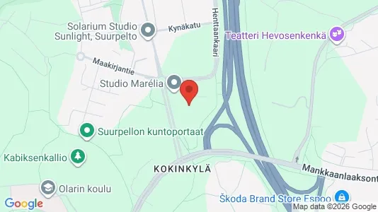 Apartments for rent i Espoo - kort over placeringen