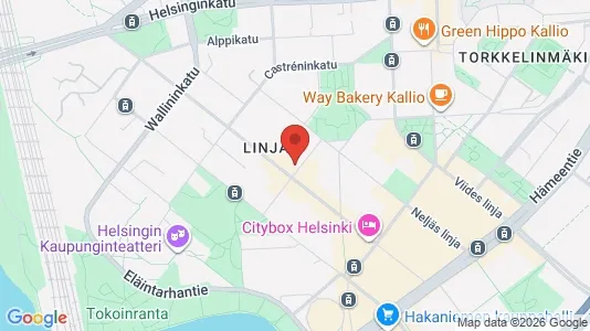 Apartments for rent i Helsinki Keskinen - kort over placeringen
