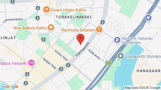 Apartments for rent i Helsinki Keskinen - kort over placeringen