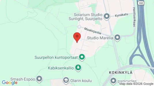 Apartments for rent i Espoo - kort over placeringen