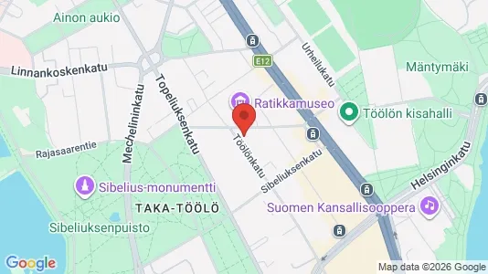 Apartments for rent i Helsinki Eteläinen - kort over placeringen